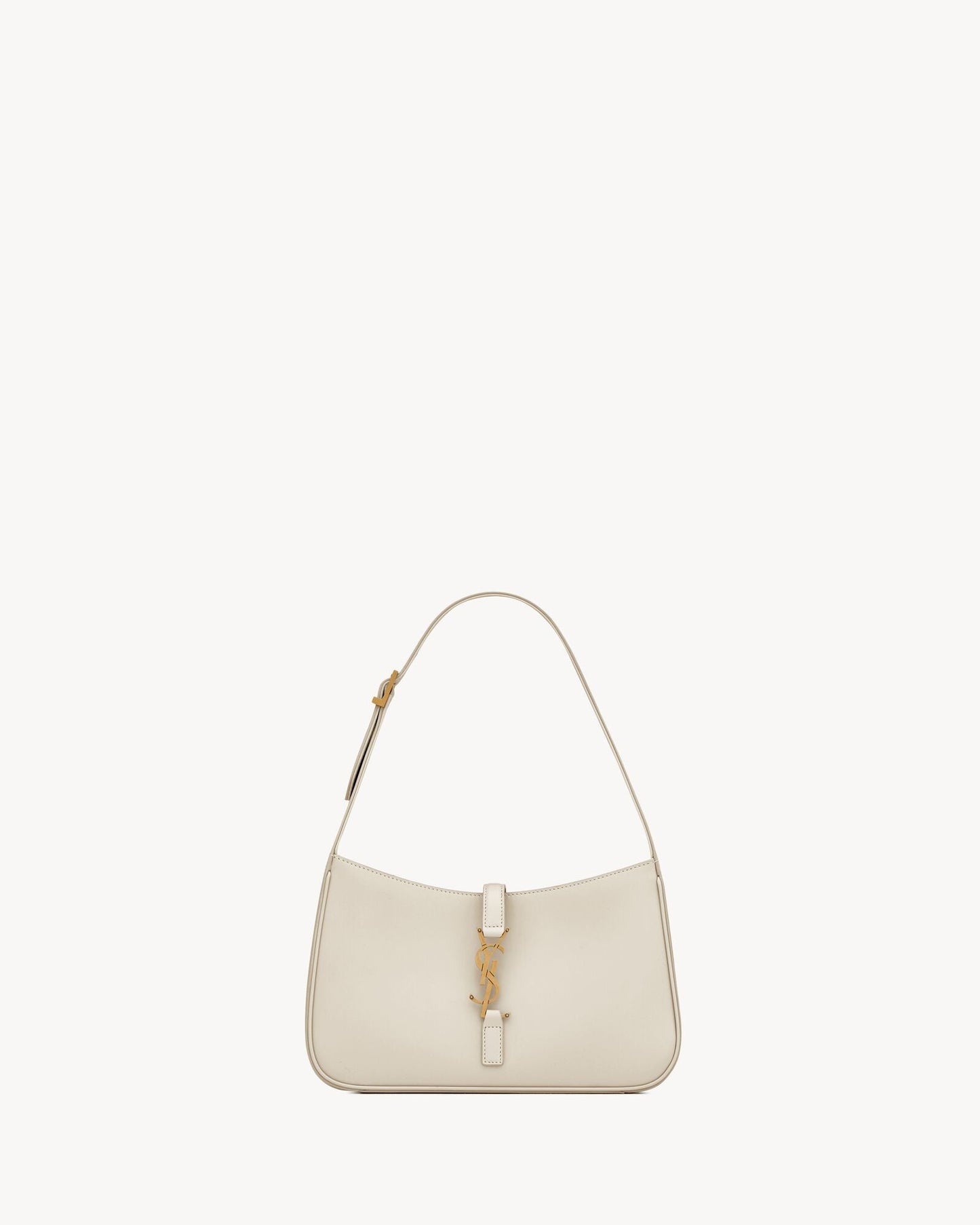 YL - Le 5 à 7 Patent Leather Hobo – Burgundy Elegance