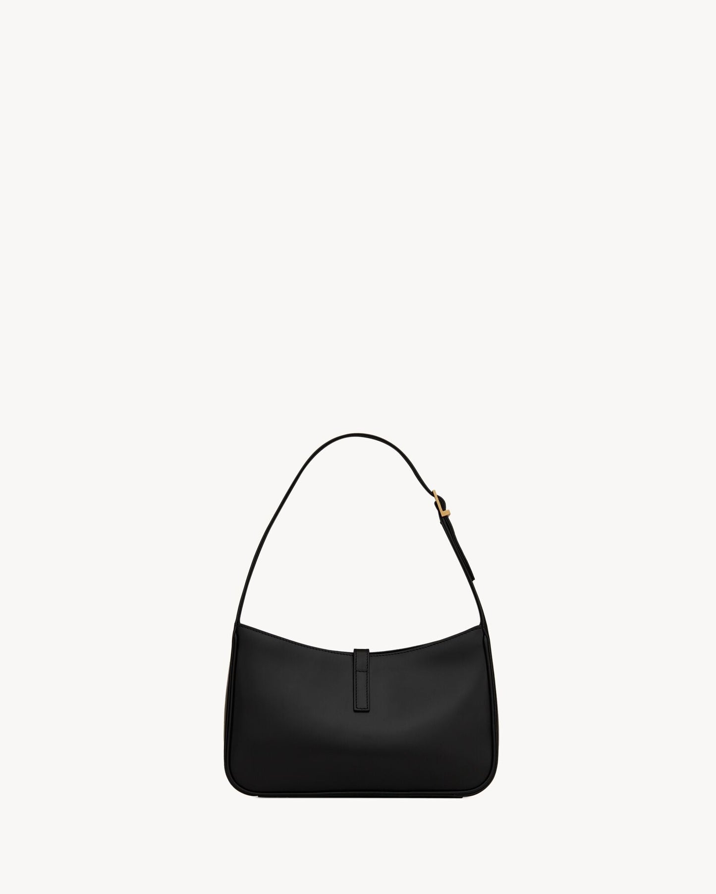 YL - Le 5 à 7 Patent Leather Hobo – Burgundy Elegance
