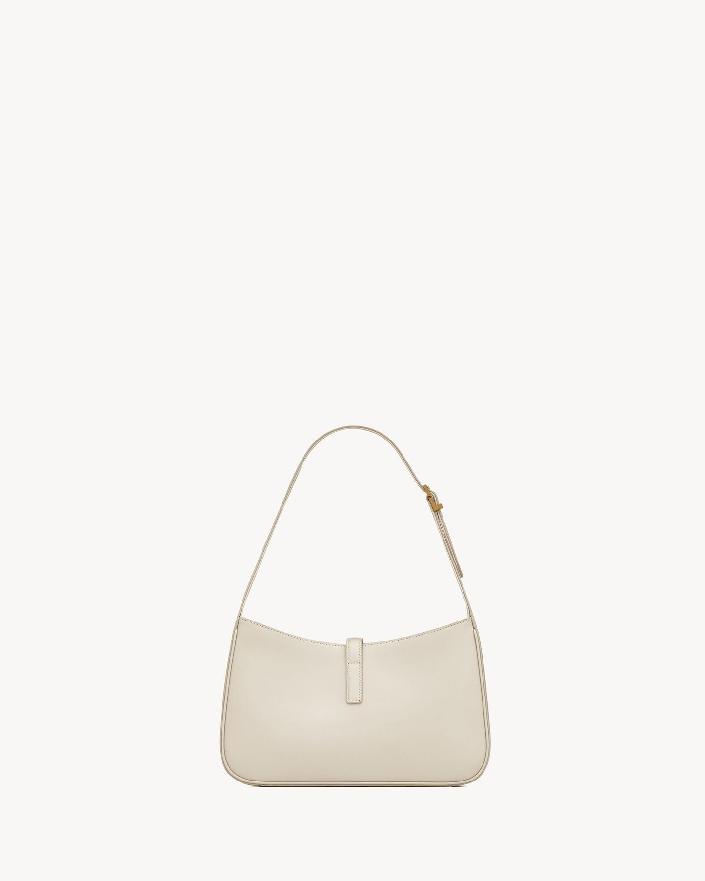YL - Le 5 à 7 Patent Leather Hobo – Burgundy Elegance